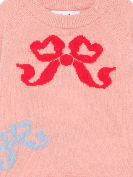 Sweter dziecięcy Molo różowy
