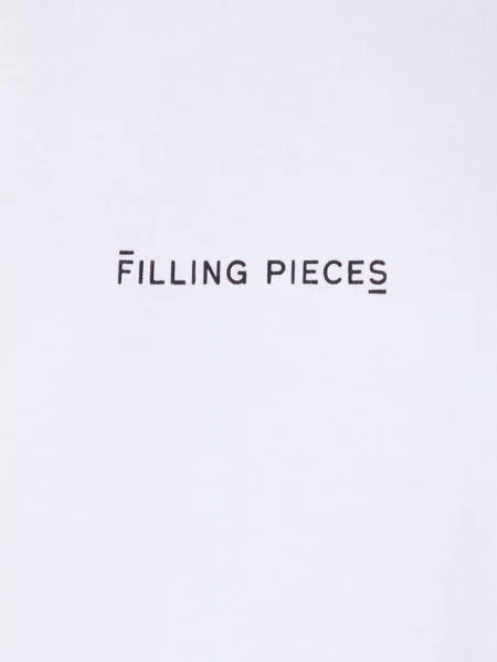 Футболка Filling Pieces з принтом білий