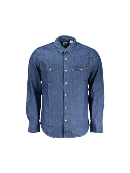 Levi's koszula regular z kołnierzykiem klasycznym niebieski
