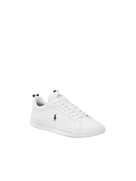 Sneakersy Ralph Lauren Court koronkowe białe
