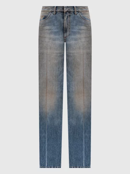 Джинси з вінтажним ефектом Maison Margiela Mm6 сині
