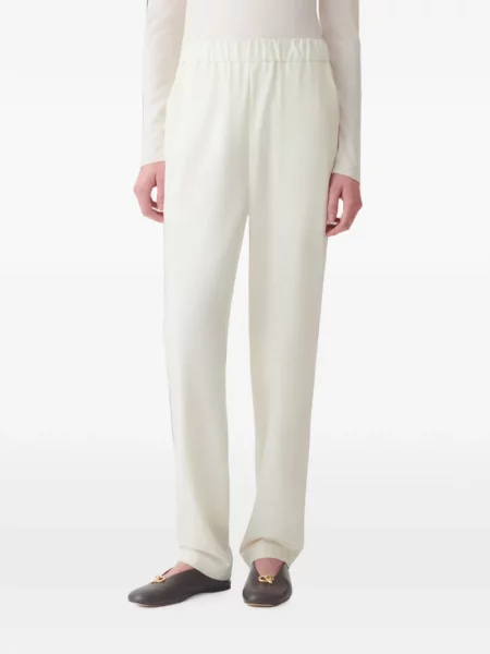 Pantaloni Fabiana Filippi alb