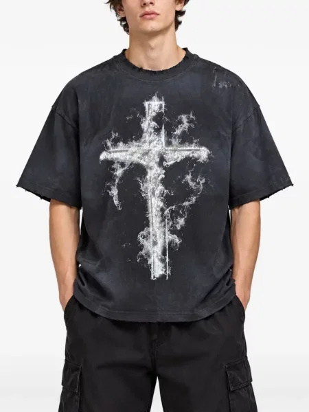 Tricou Warman zdrențuiți negru