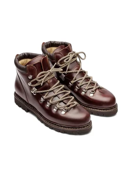 Botki Paraboot skórzane brązowe