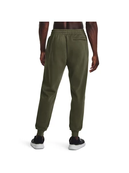 Under Armour tréninkové kalhoty Rival Fleece Joggers marine od green/white zelené
