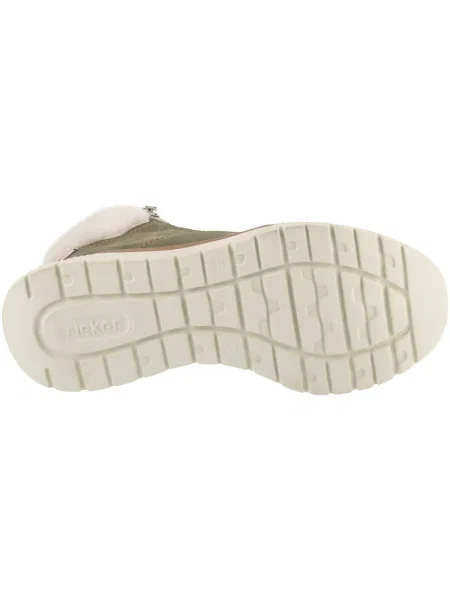 Sneakerși Rieker verde