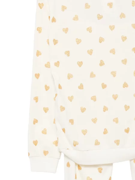 Πιτζάμας Petit Bateau με σχέδιο με μοτίβο καρδιά