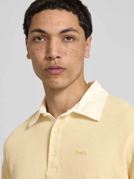 Bluza o kroju relaxed fit z kołnierzykiem polo Forét