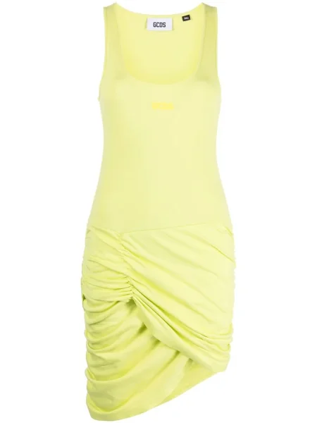 Rochie fără mâneci Gcds fără mâneci de costum verde
