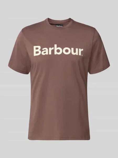 T-shirt o kroju regular fit z czystej bawełny Barbour