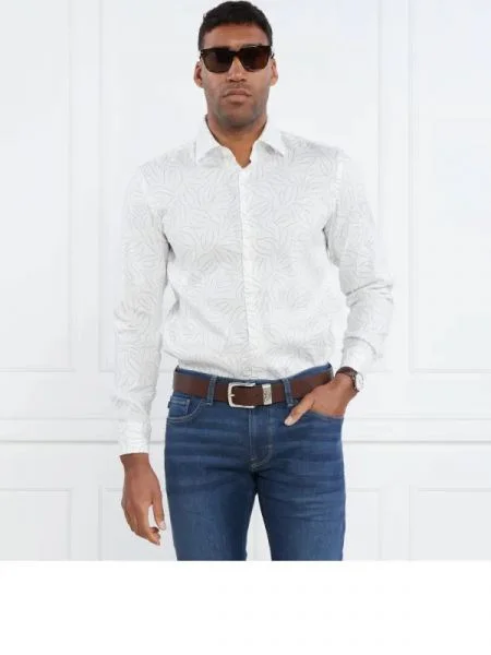 BOSS BLACK Cămașă negru