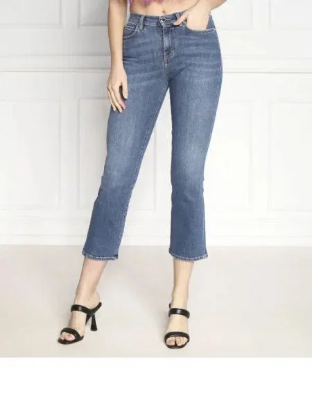 Pinko Blugi BRENDA | flare fit albastru