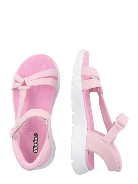 Sandále Skechers Slip-Ins: Go Walk Flex Sandal Lots Of Sol ružová