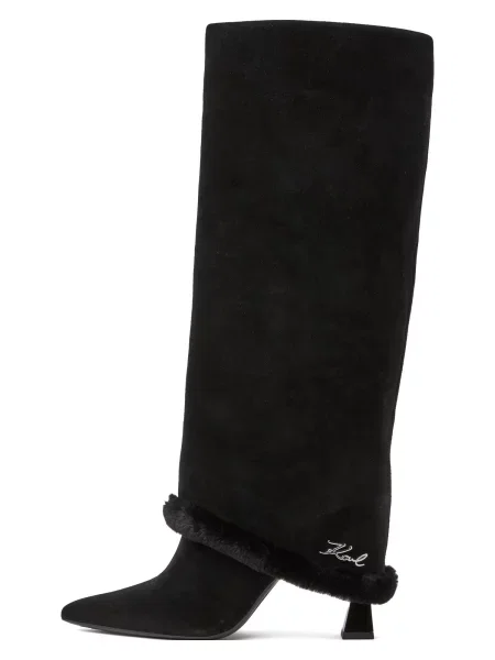 Karl Lagerfeld Cizme negru