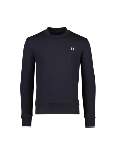 Bluza FRED PERRY Crewneck Sweatshirt Navy XL niebieska