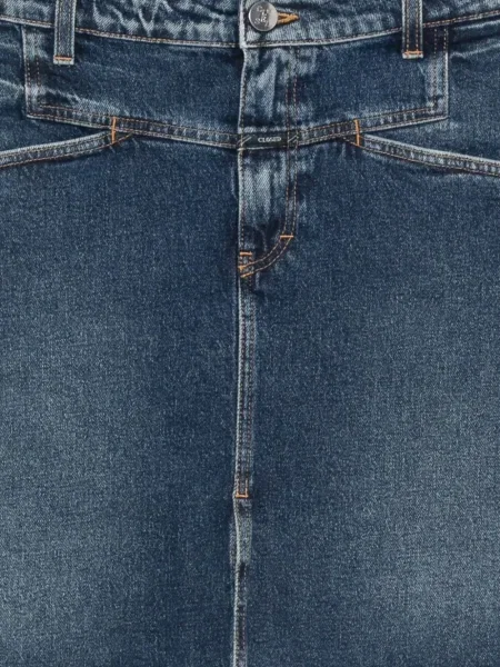 Fustă din denim Closed albastru