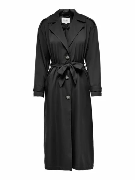 ONLY Palton de primăvară-toamnă negru