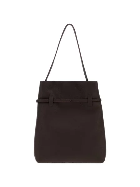 Rochie Awama clasică din piele maro