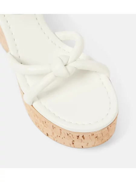 Sandale Gianvito Rossi din piele alb