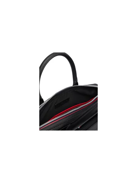 Tommy Hilfiger Torba za prenosnik Th Central Slim Computer Bag črna
