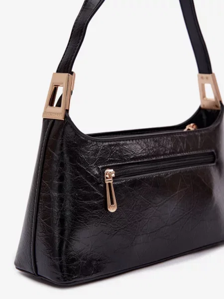 Geantă Flora & Co din piele negru