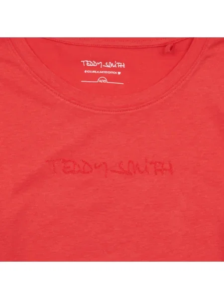 Tricou copii Teddy Smith roz