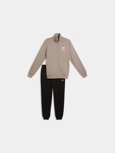 Спортивний костюм PUMA Sport Fashion Sweat Suit комбінований верх бежевий