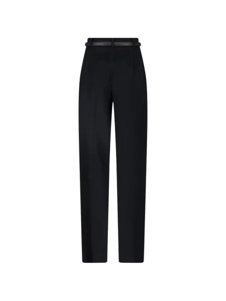 Cu centură pantaloni Max Mara negru