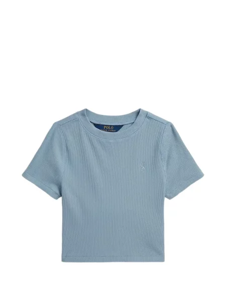 Koszulka polo dziecięca Polo Ralph Lauren niebieska