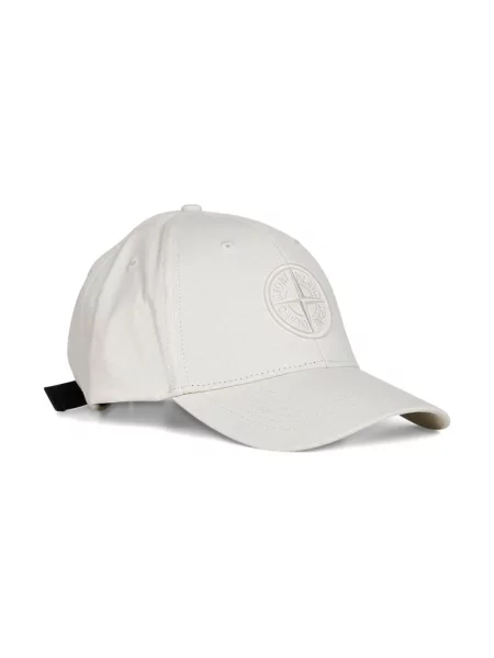 Czapka z daszkiem Stone Island z kamieniami beżowa