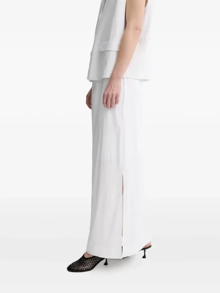 Fusta maxi Gestuz alb