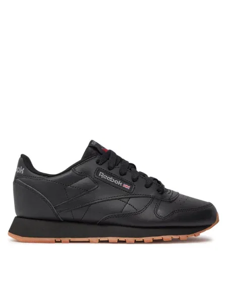Sneakerși Reebok Classic din piele clasici negru