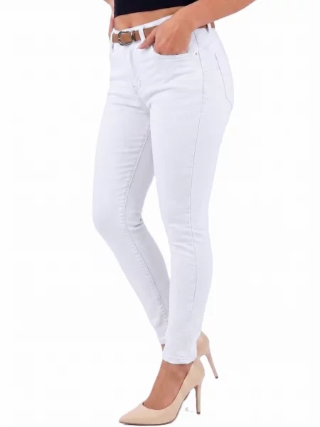 Blugi skinny M.sara cu talie înaltă negru