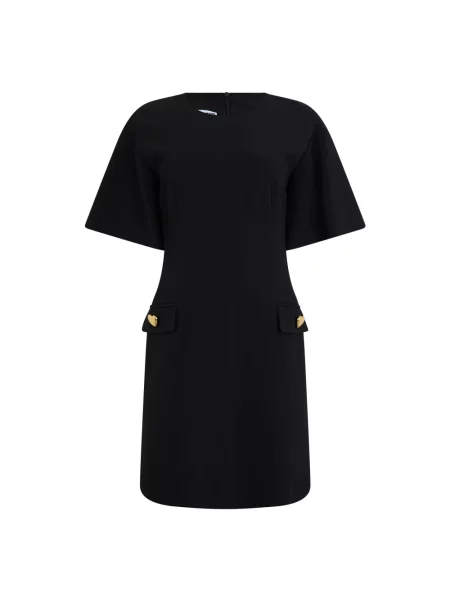 Sukienka Moschino biznesowa czarna