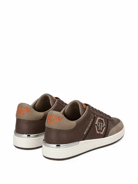 Retro tenisice Philipp Plein smeđa