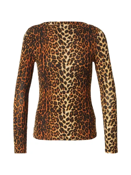 King Louie Tricou Marina Fargo șamoa / maro coniac negru