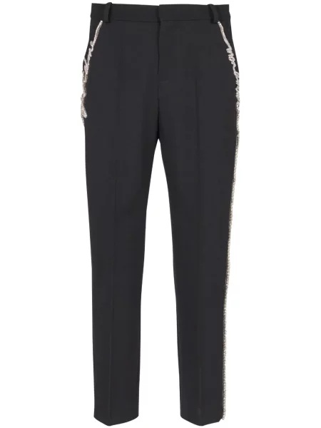Kamínky kalhoty Balmain černé