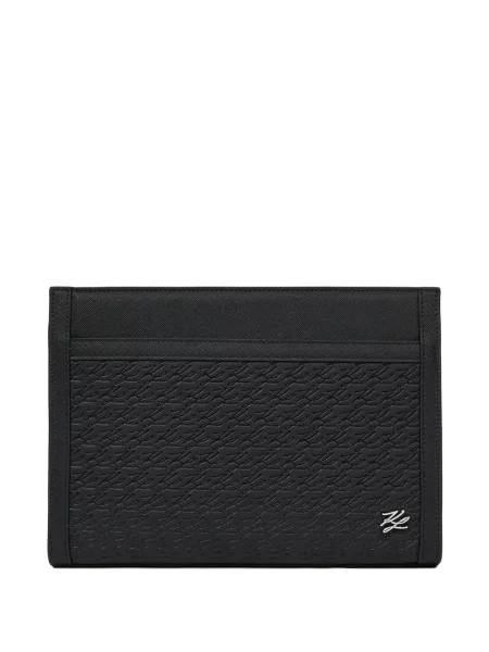 Torba Karl Lagerfeld K/Monogram crna