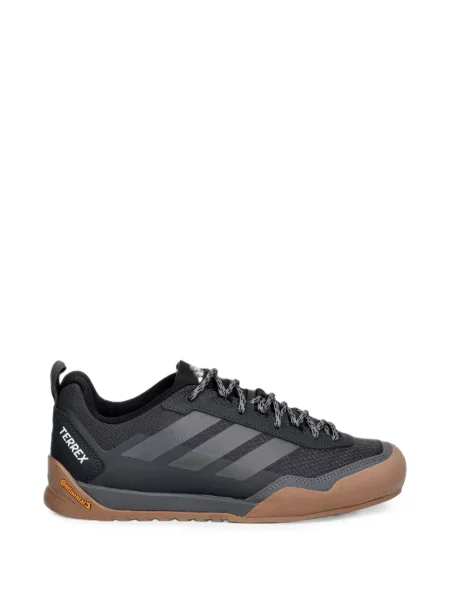 Pantaloni Adidas cu imagine cu model leopard alergare violet