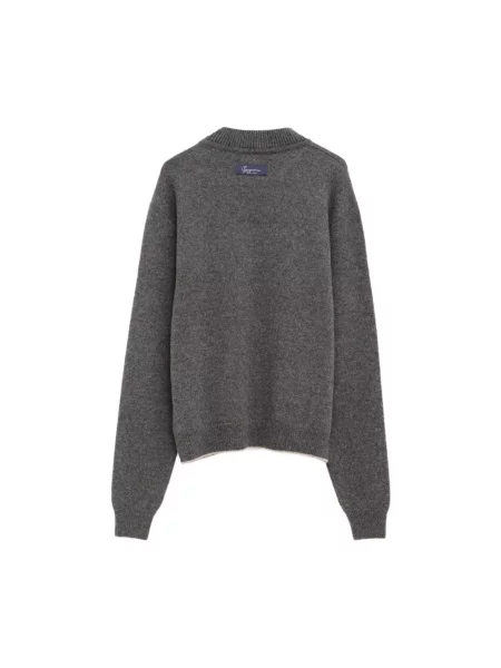 Sweter Jacquemus szary