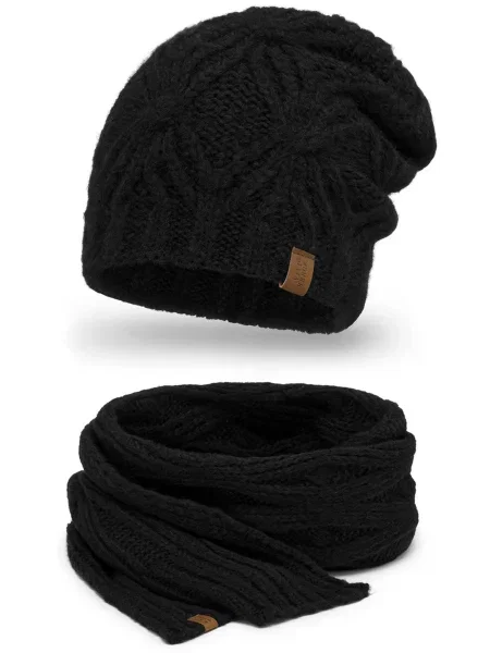 Vivisence Čepice Set' černá