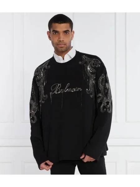 Balmain Hanorac negru