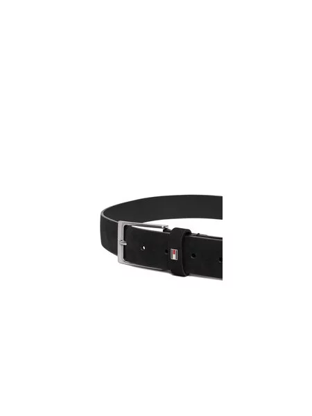 TOMMY HILFIGER Remen LAYTON crna