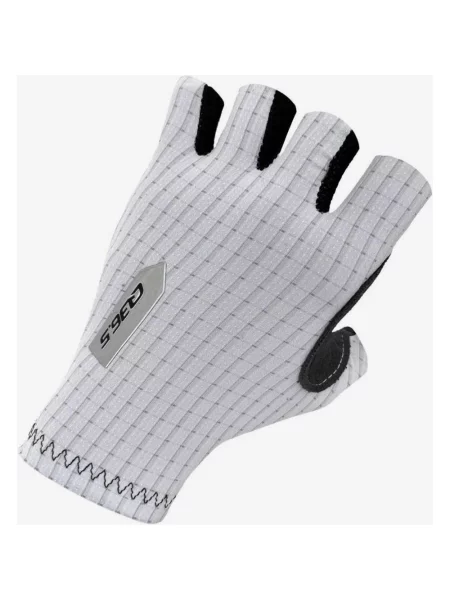 Rękawiczki Pinstripe Summer szary czarne XXS białe