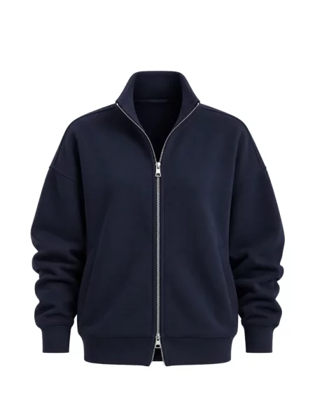 Mikina na zips Own modrá