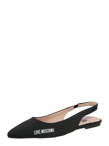 Love Moschino Balerinos juoda balta