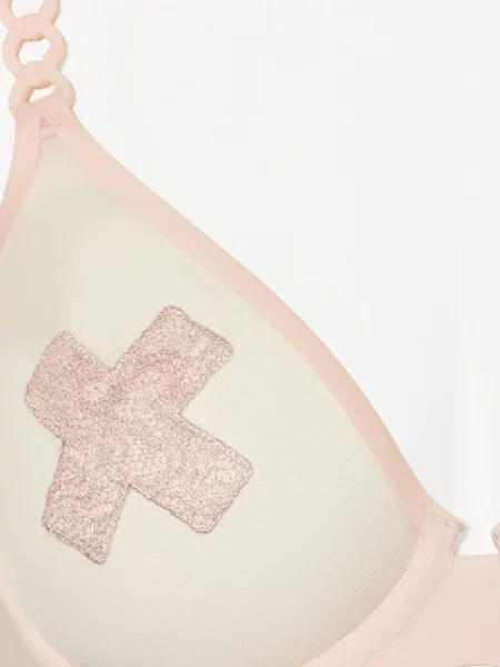 Chantelle Biustonosz Z Fiszbinami Xplicit pink różowy
