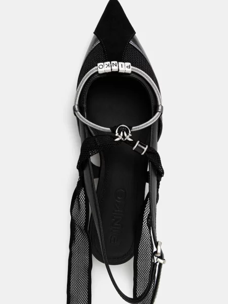 Кожаные балетки Pinko