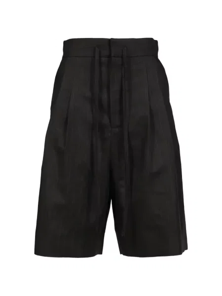 Pantaloni scurți Fear Of God de lână negru