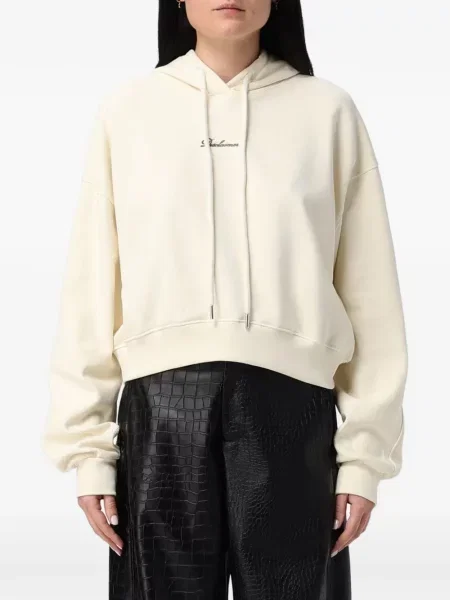 Hoodie Disclaimer με σχέδιο με κορδόνι